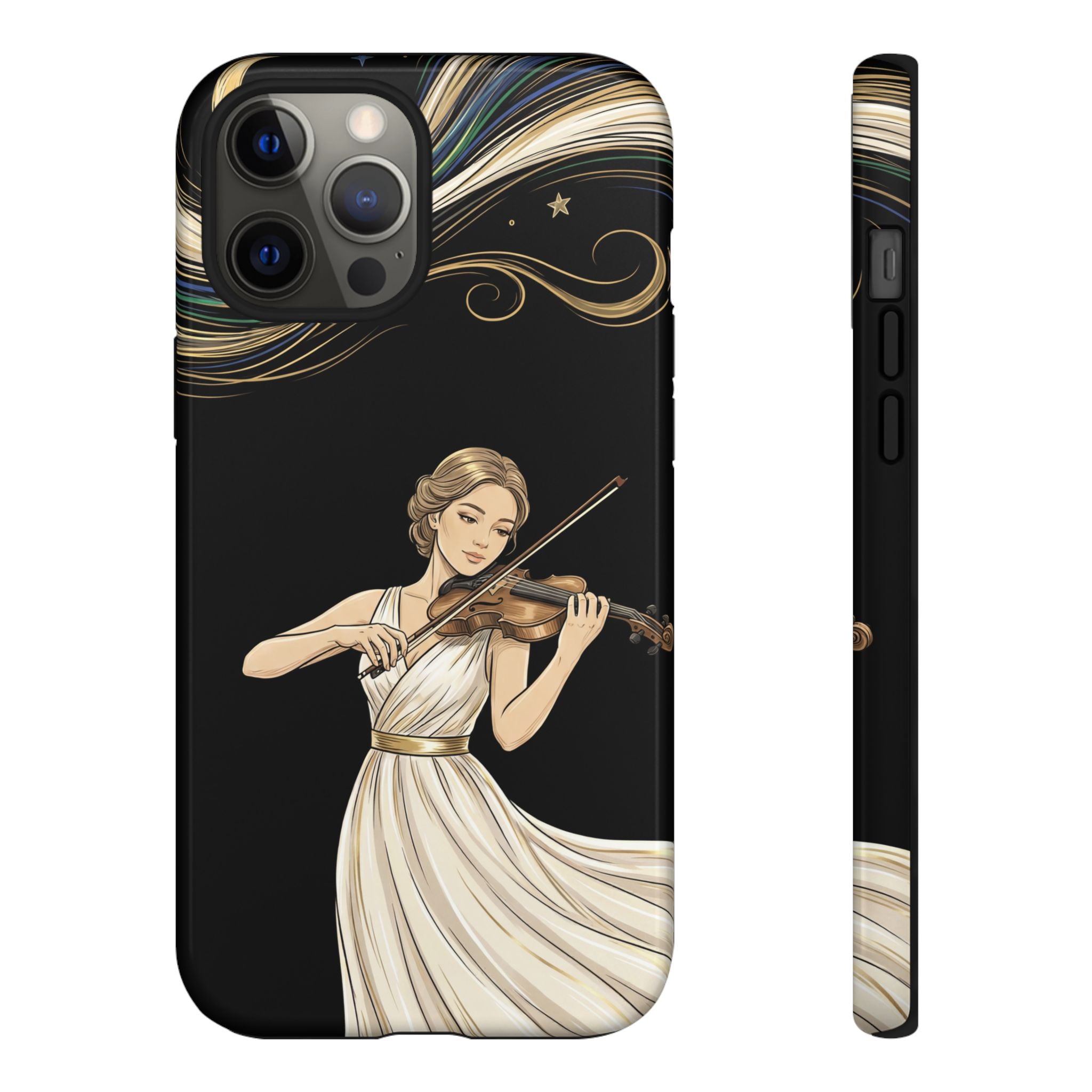 Violinist iPhone Case | Elegant Classical Musicist Design