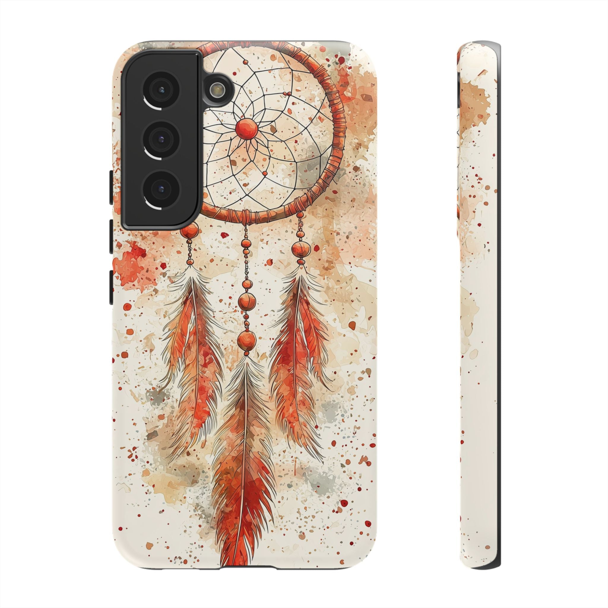 Dreamcatcher Tough Samsung Galaxy Case | Watercolour Feather