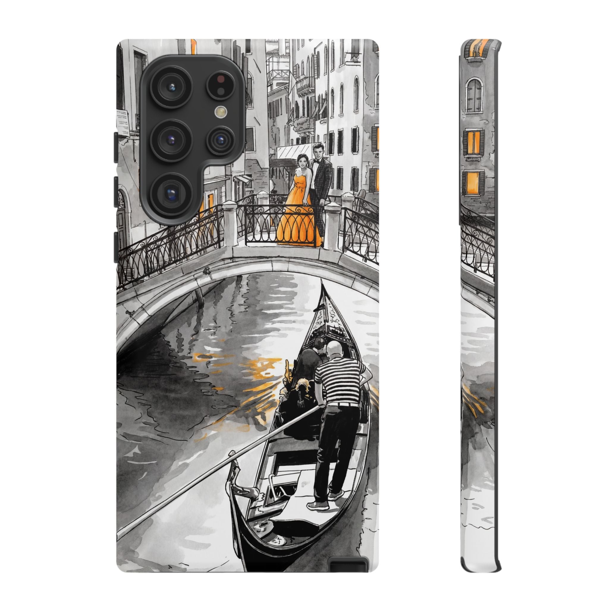 Venice Gondola Samsung Galaxy Case | Romantic Canal Scene Protective Case
