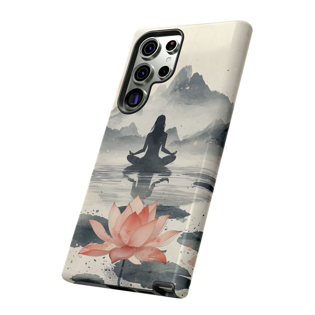 Zen Yoga Meditation Lotus Samsung Galaxy Phone Case