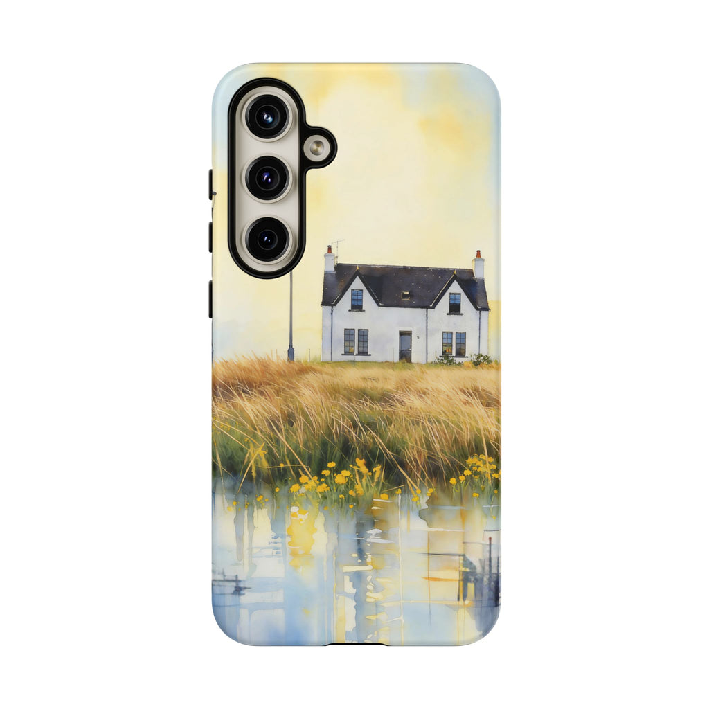 Scottish Highlands Samsung Galaxy Phone Case | Isle of Skye Hill Cottage