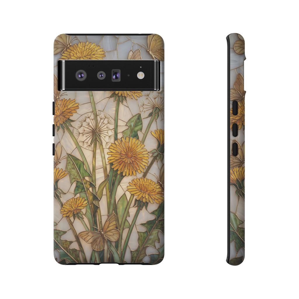 Dandelion Bouquet Tough Google Pixel Case — Floral Botanical Protective Cover