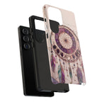 Dreamcatcher Samsung Galaxy Phone Case | Boho Moon Phase Phone Case