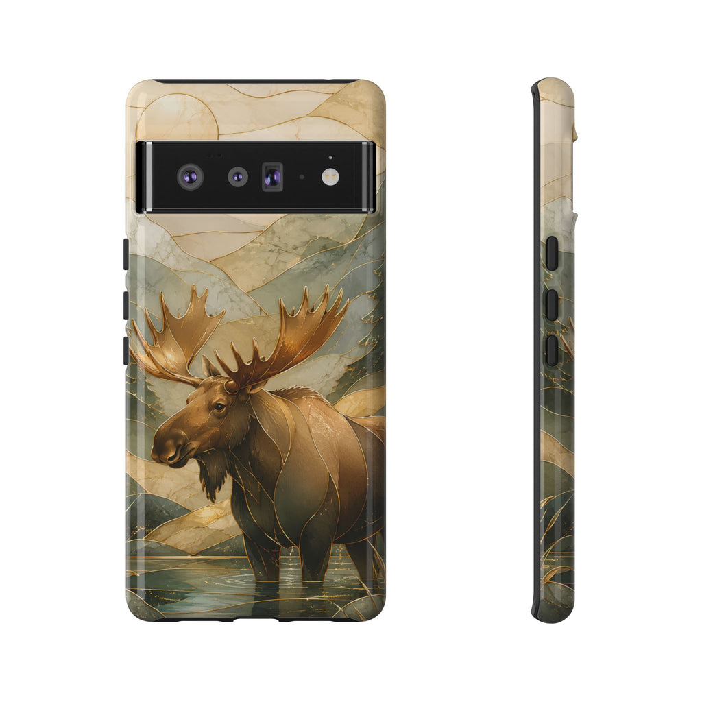 Moose Google Pixel Phone Case | Mountain Lake Phone Case
