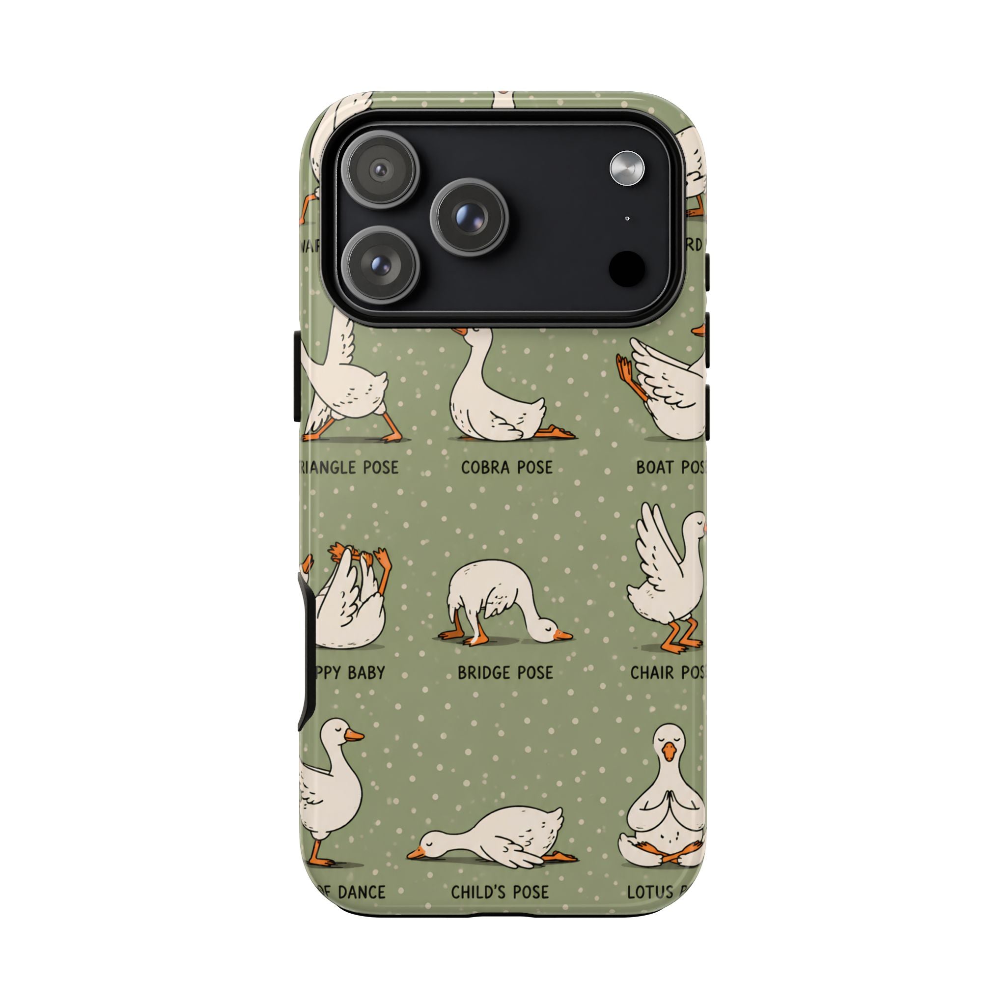 Yoga Goose iPhone Case | Funny Goose Yoga Cover