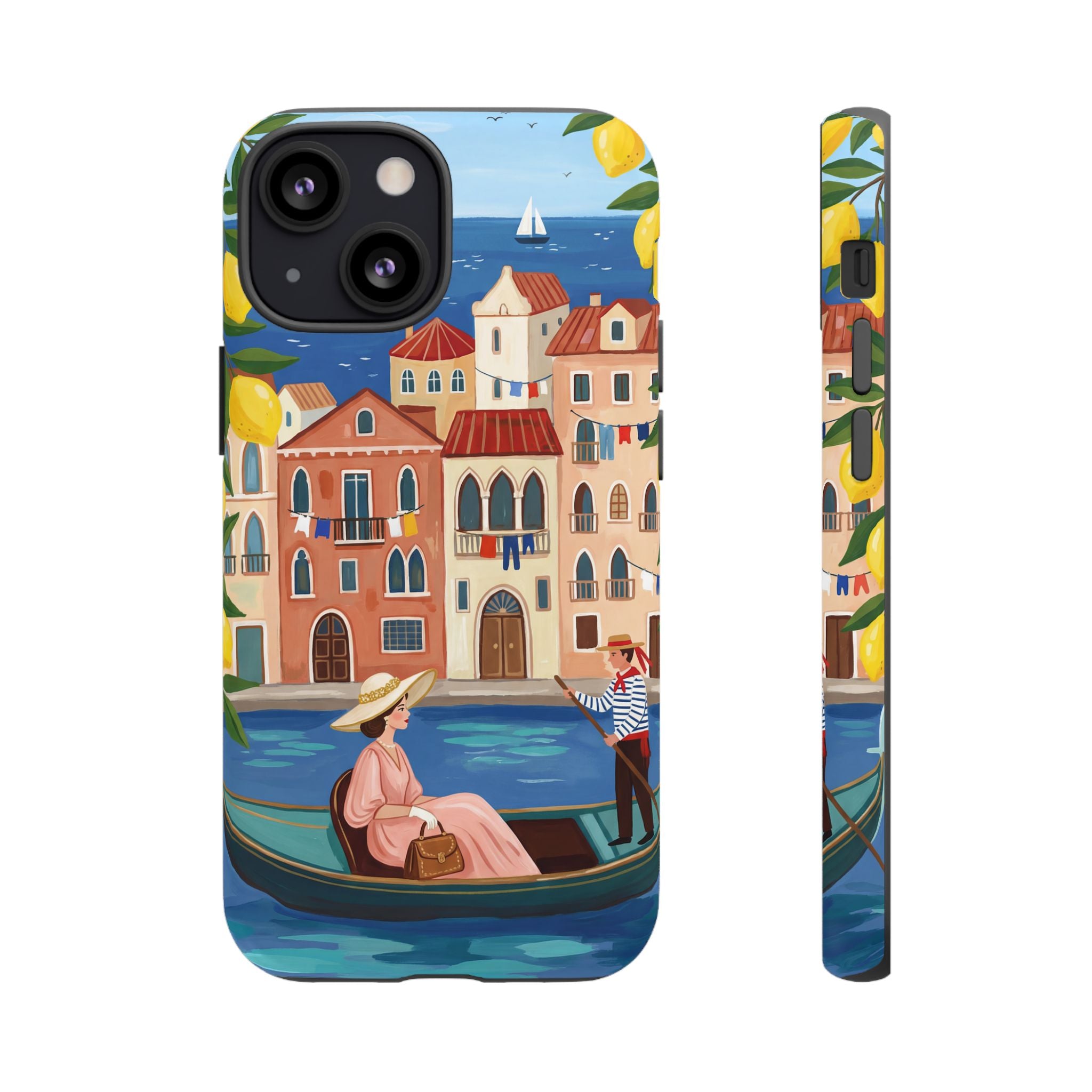 Venetian Gondola iPhone Case | Lemon Coast Waterfront Travel