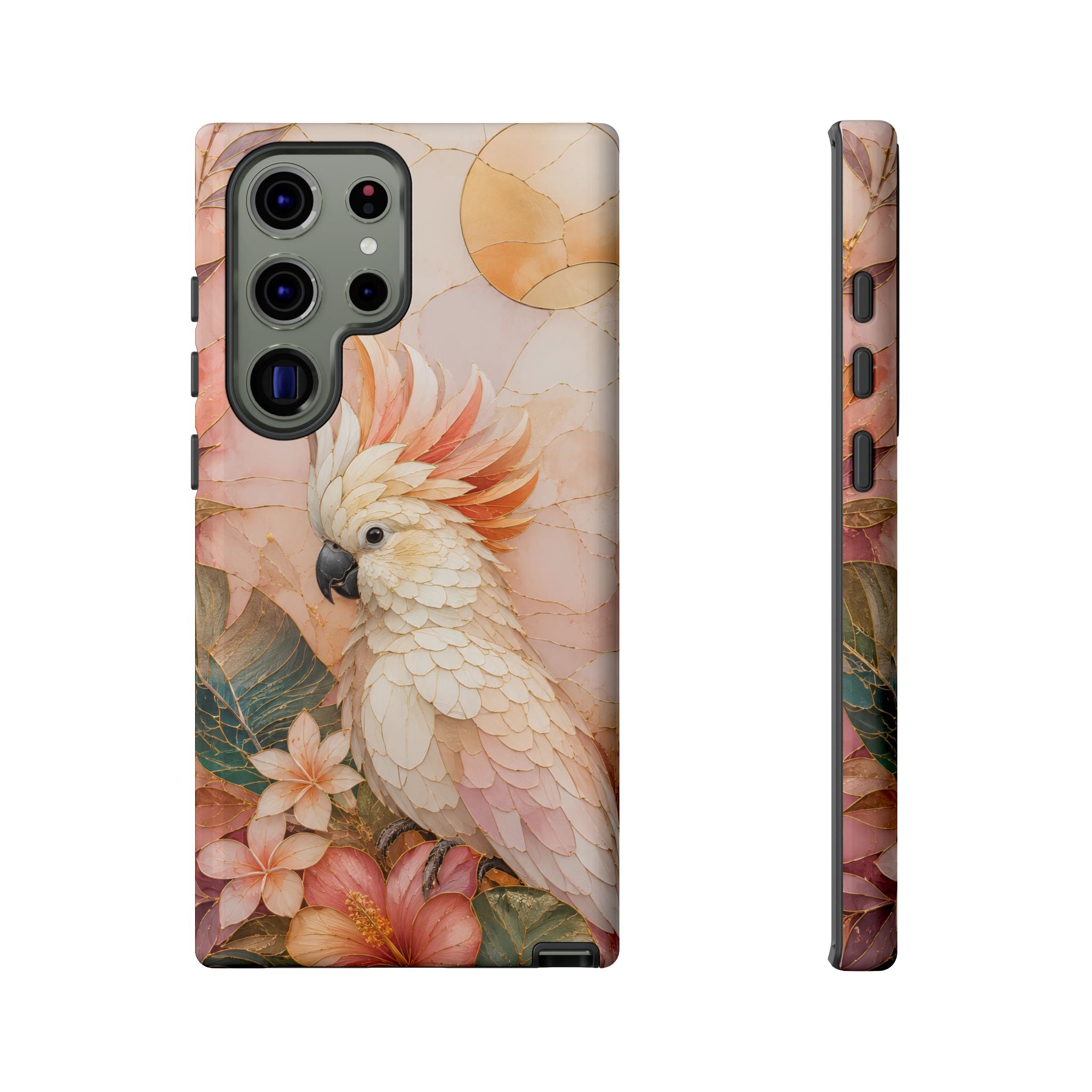 Cockatoo Samsung Galaxy Phone Case | Tropical Bird Phone Case