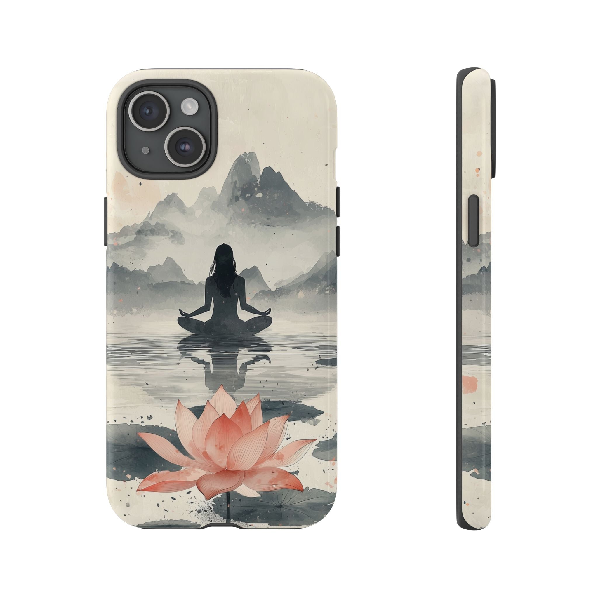 Zen Yoga Meditation Lotus iPhone Case