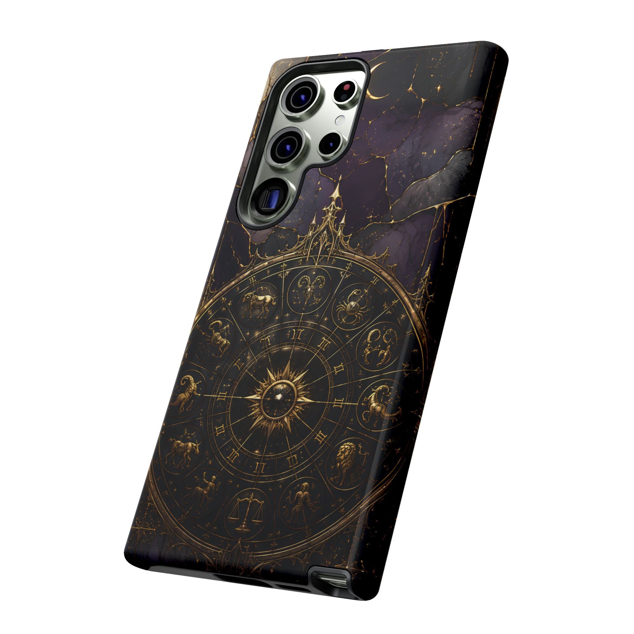 Astrology Wheel Samsung Galaxy Phone Case | Vintage Zodiac Phone Case