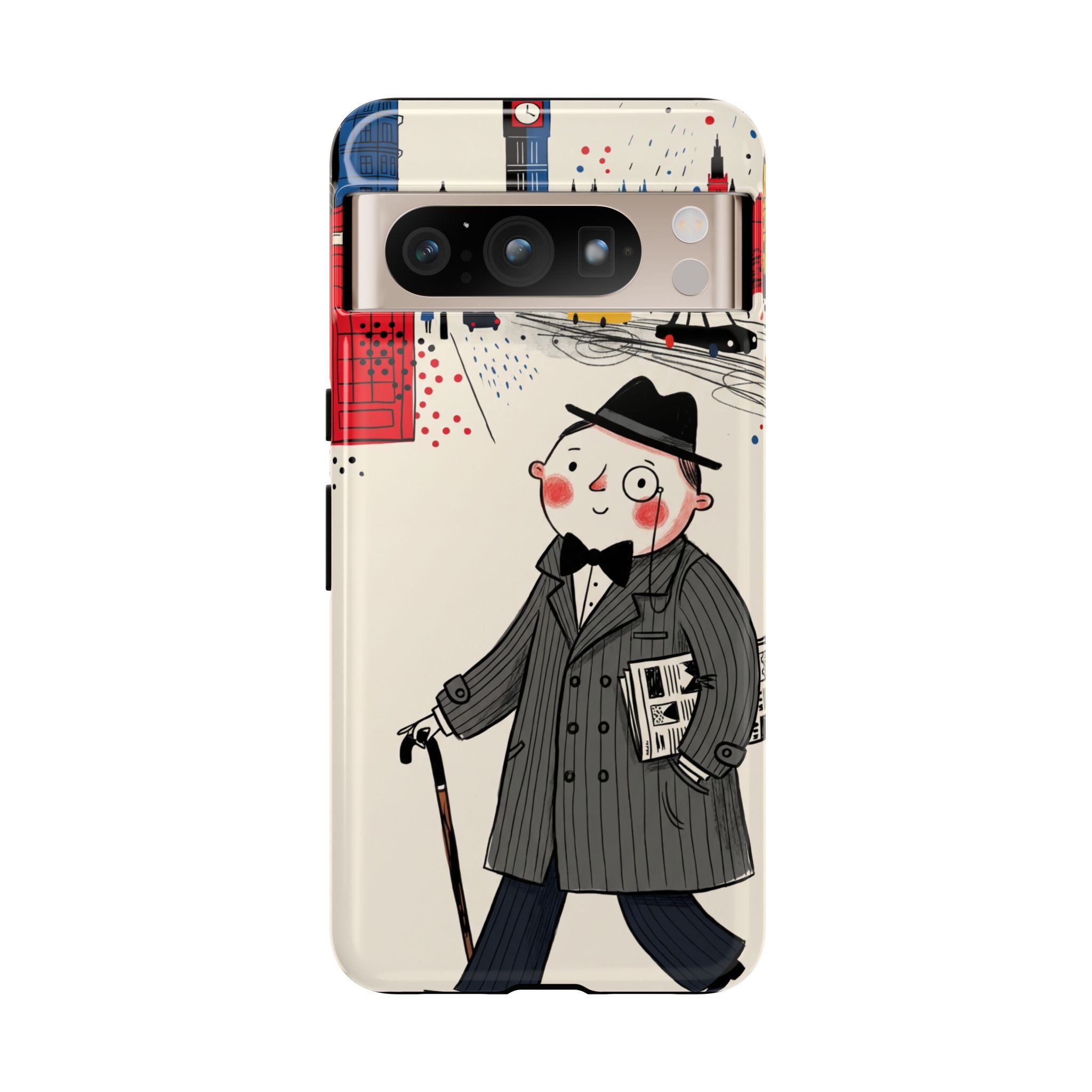 Detective in London Google Pixel Phone Case