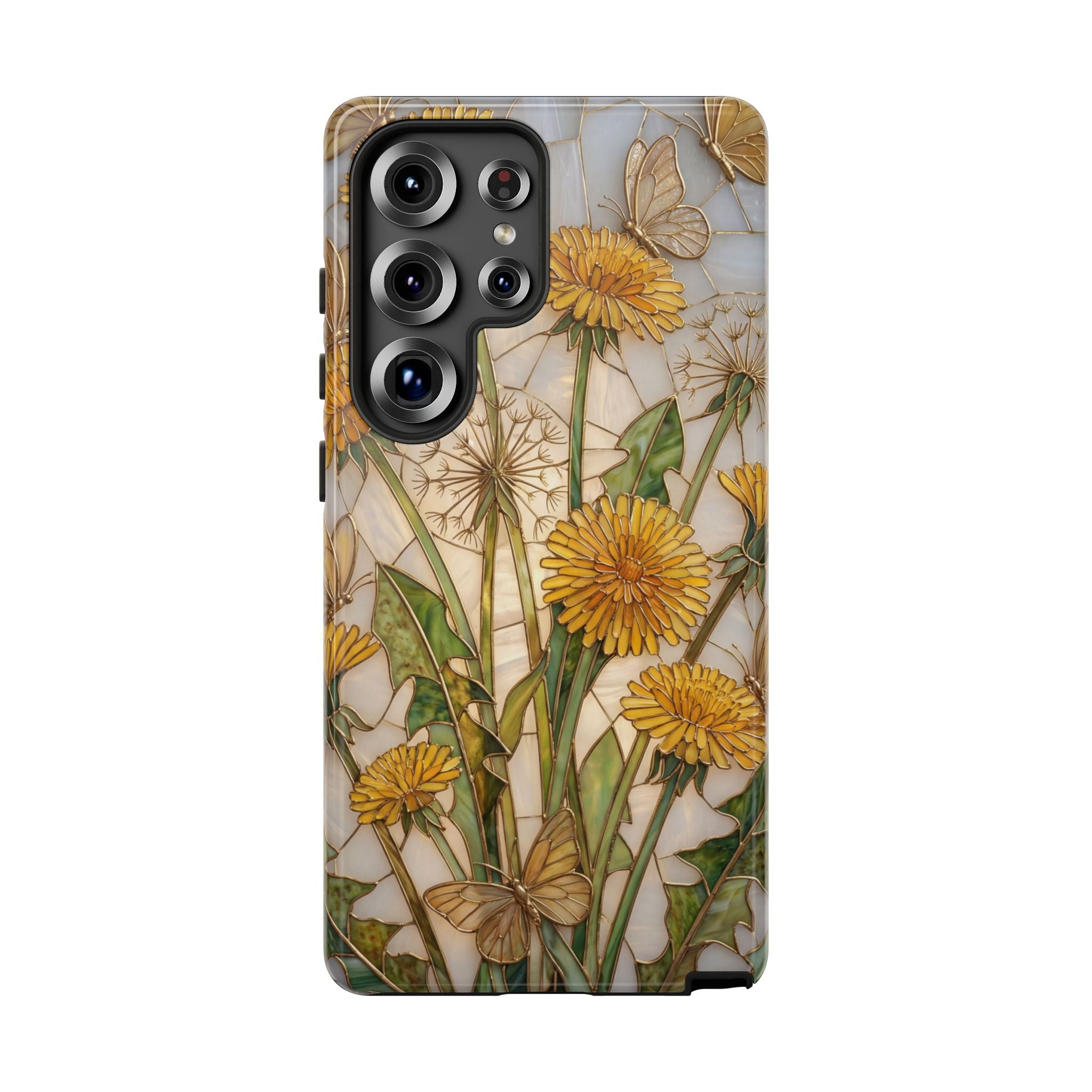 Dandelion Bouquet Tough Samsung Galaxy Case — Floral Botanical Protective Cover
