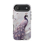 Peacock iPhone Case | Lavender Peacock iPhone Case