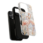 Flamingo iPhone Case | Stained Glass Bird Art
