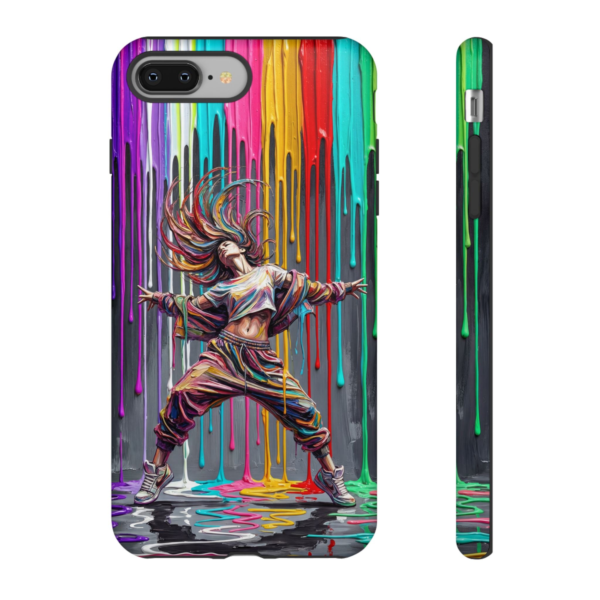 iPhone Case | Colorful Street Dance Drip Design