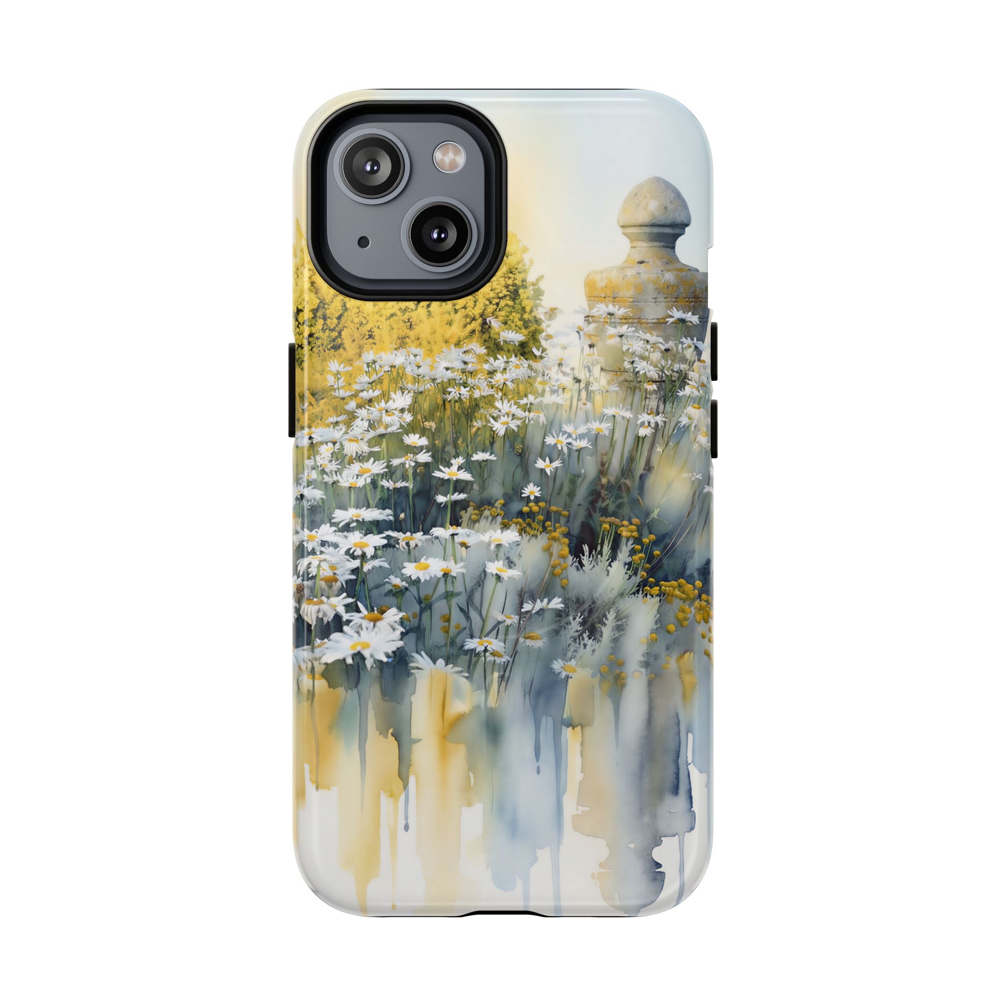 Watercolor Floral Daisy Garden MagSafe iPhone Case