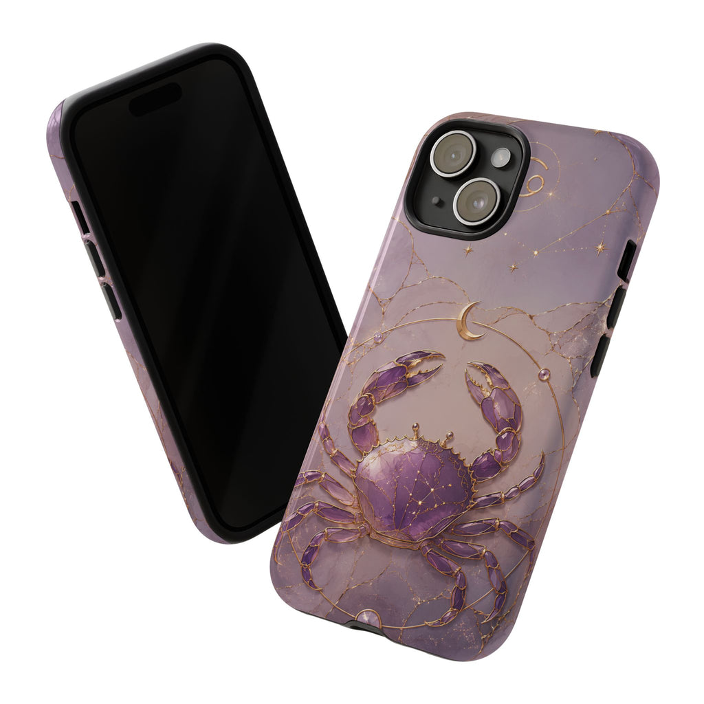 Cancer Zodiac II iPhone Case | Celestial Crab iPhone Case