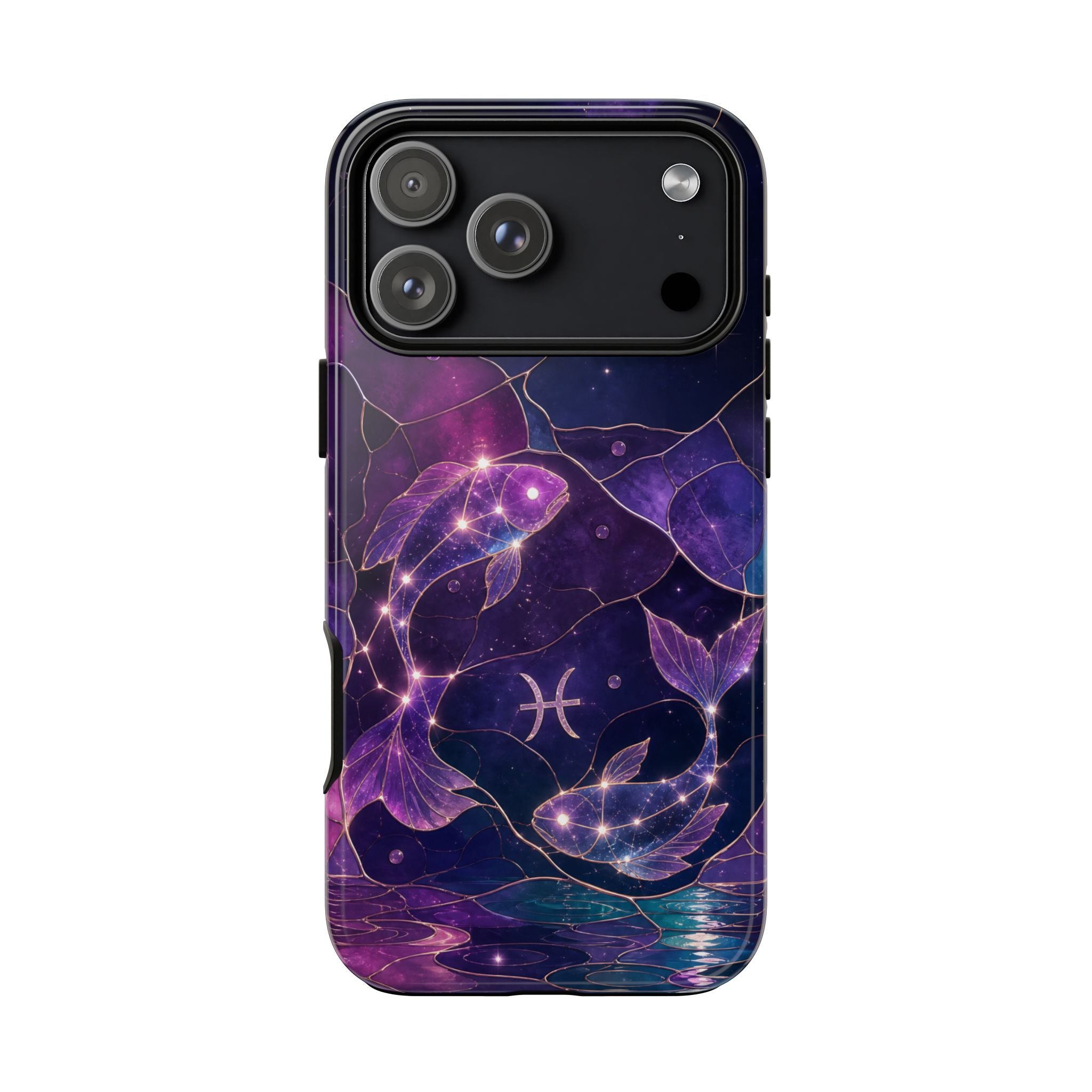 Pisces Zodiac iPhone Case | Celestial Fish iPhone Case