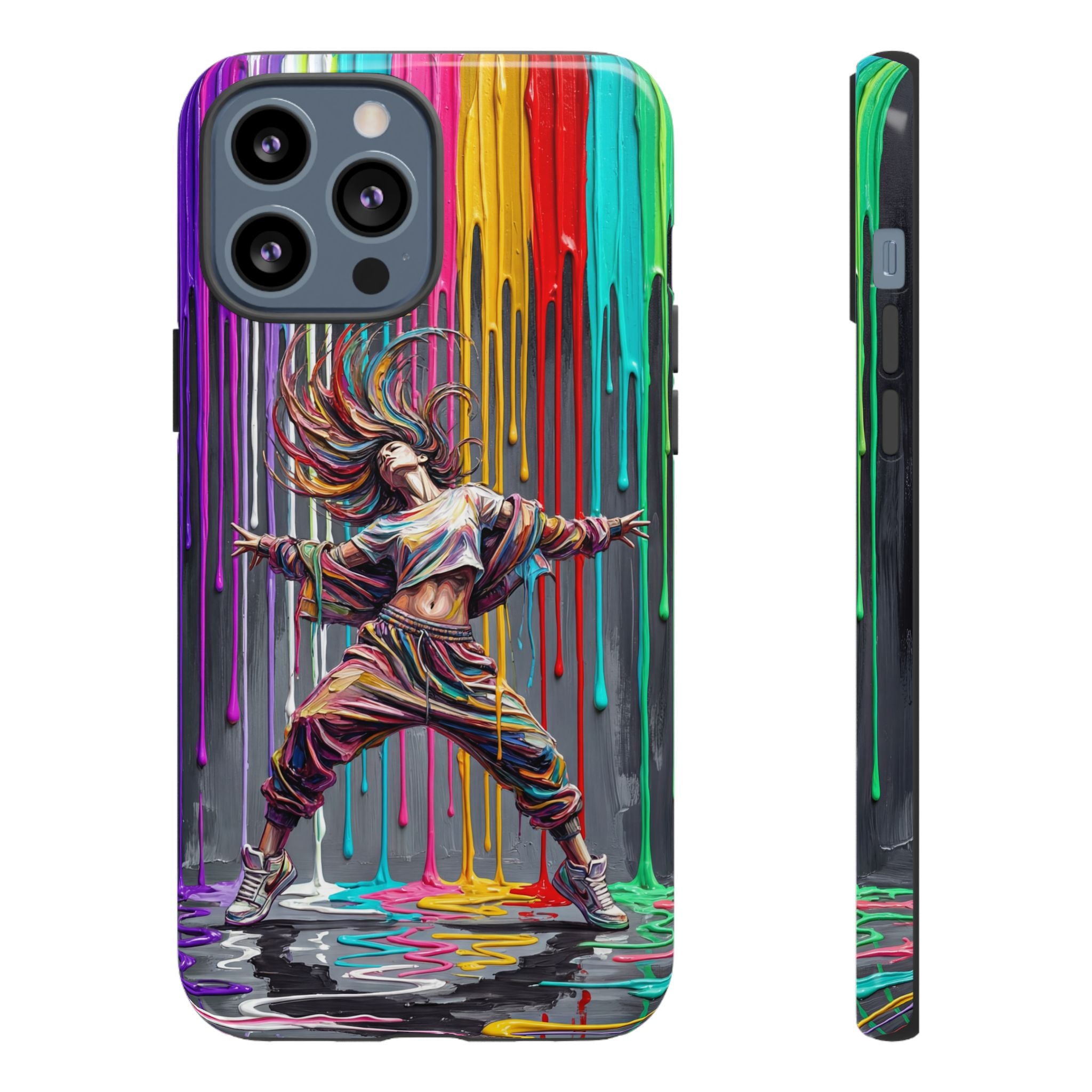 iPhone Case | Colorful Street Dance Drip Design