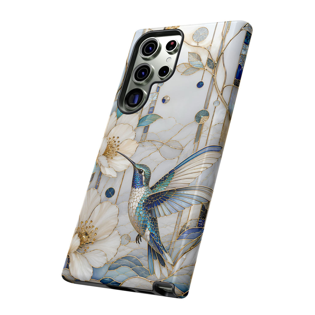 Hummingbird Magnolia Samsung Galaxy Phone Case | Floral Bird iPhone Case