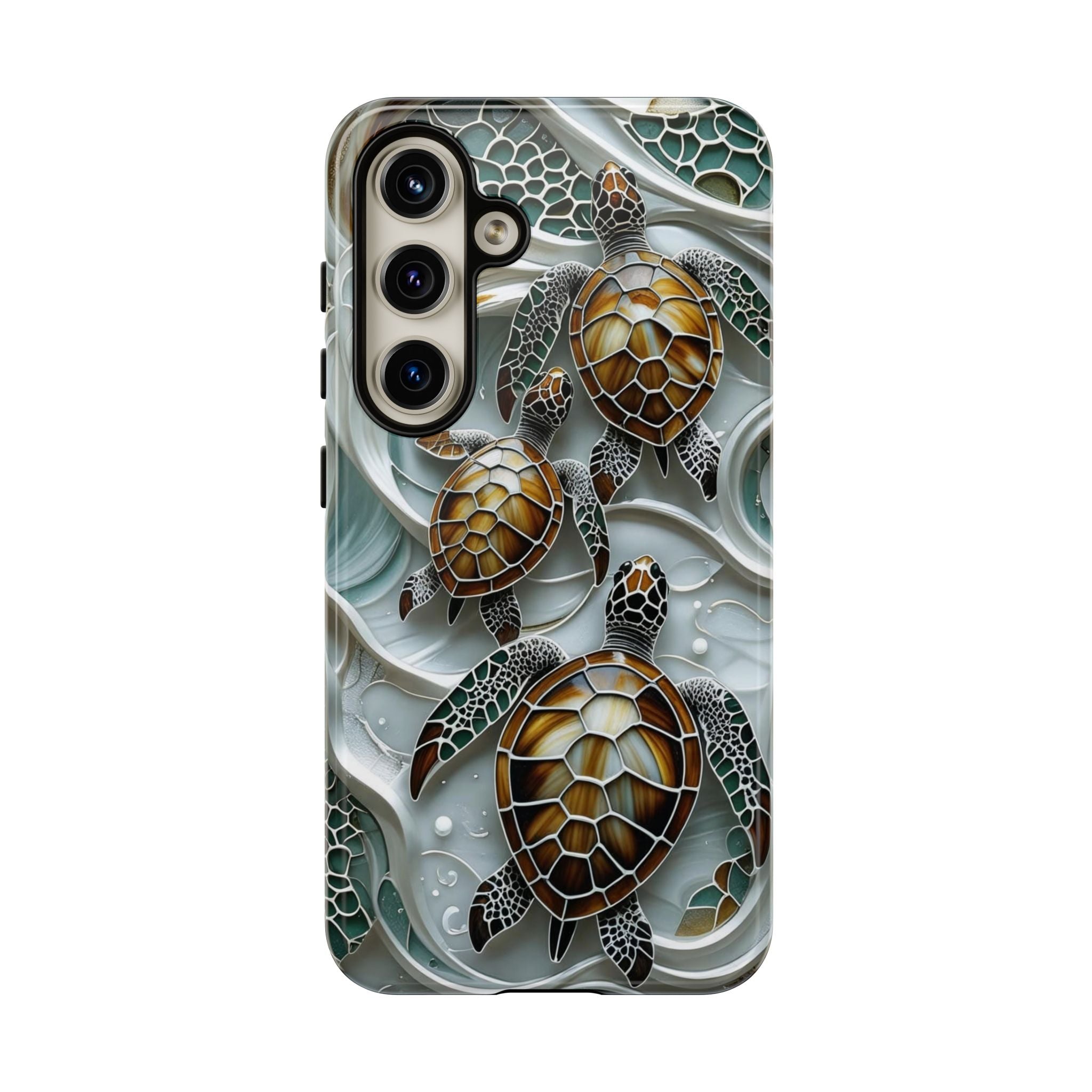 Sea Turtle Samsung Galaxy Case — Ocean Waves Protective Cover