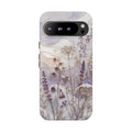 Stained Glass Wildflower Google Pixel Phone Case | Floral Meadow Phone Case