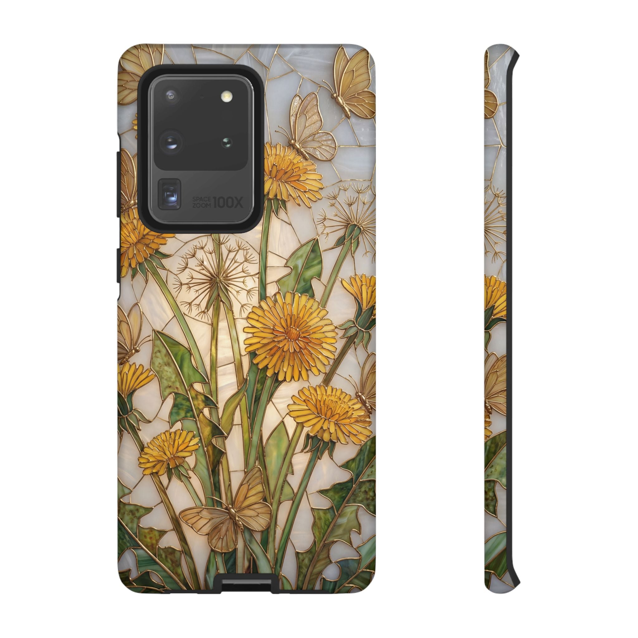 Dandelion Bouquet Tough Samsung Galaxy Case — Floral Botanical Protective Cover
