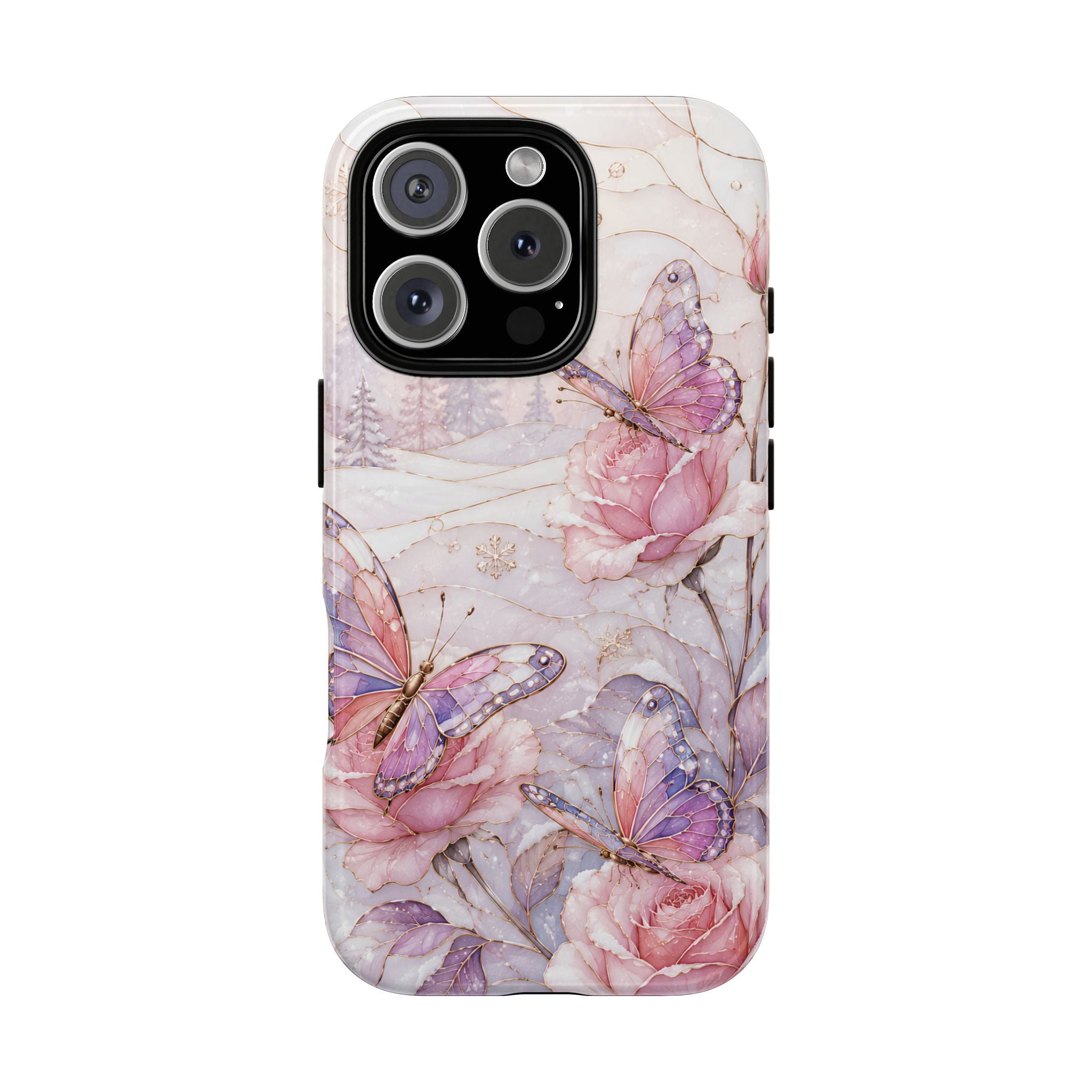 Butterfly Rose iPhone Case | Floral iPhone Case