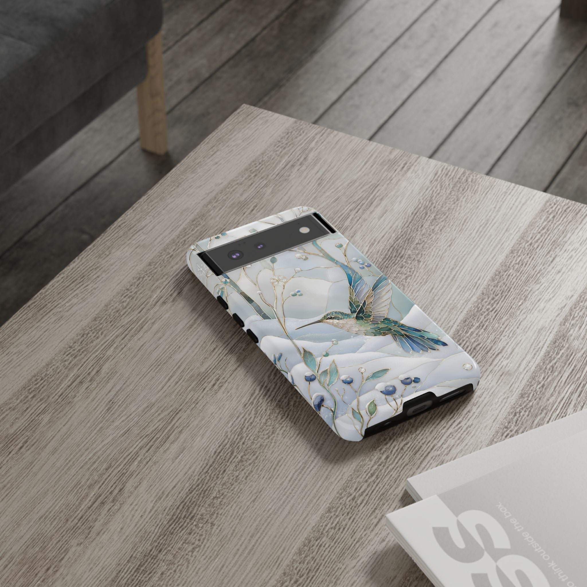 Hummingbird Google Pixel Phone Case | Winter Bird Phone Case