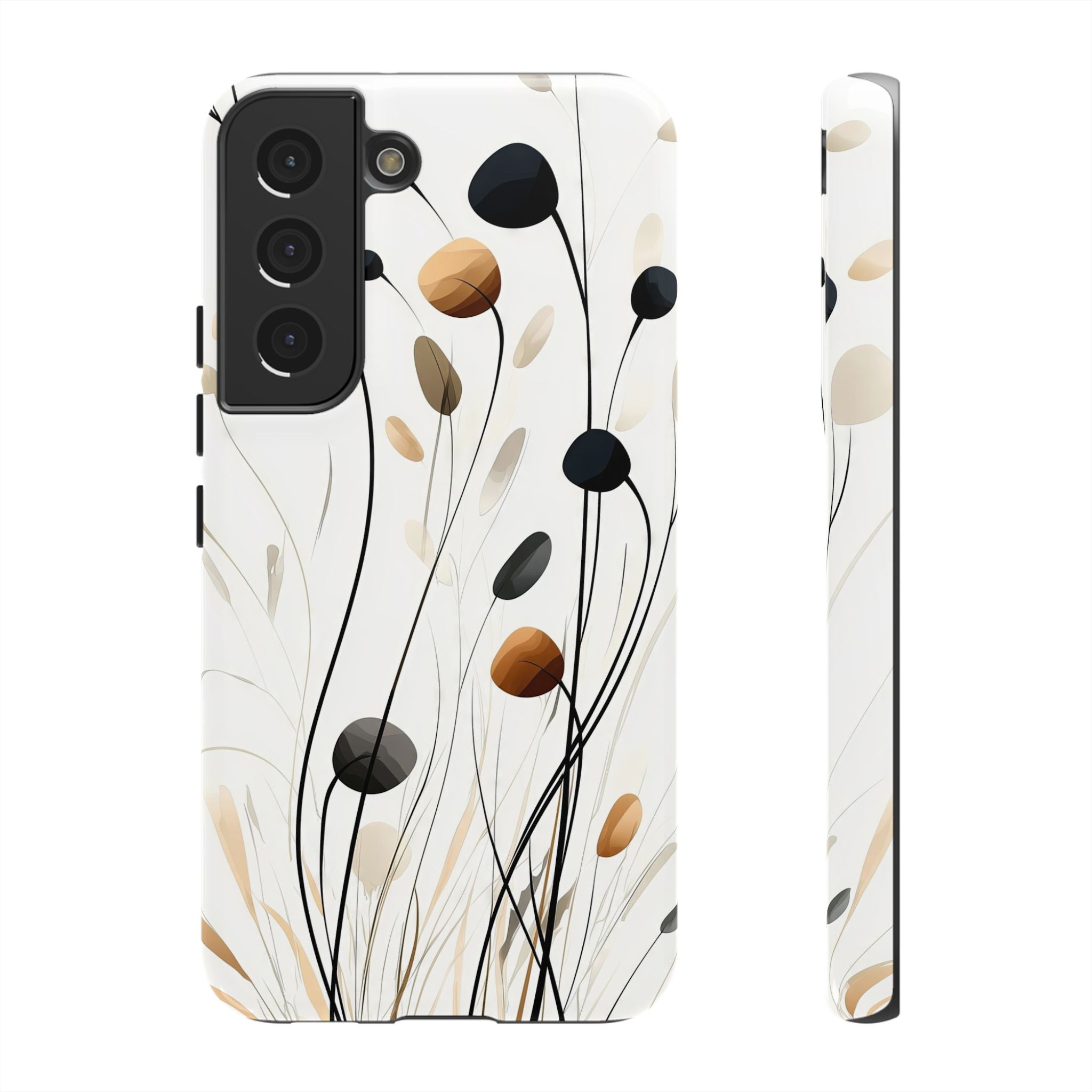 Floral Breeze Tough Samsung Galaxy Case | Neutral Botanical