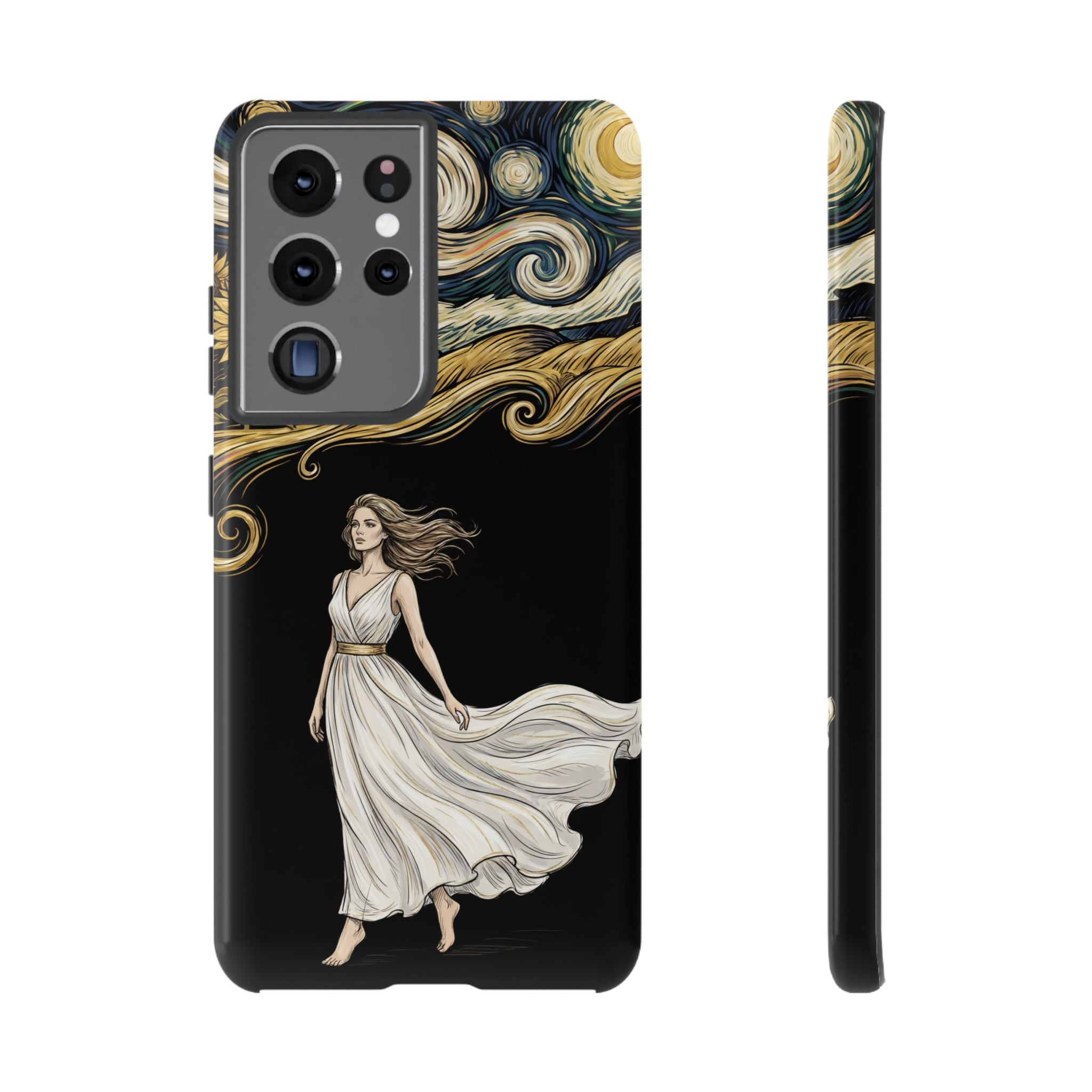 Grecian Muse Samsung Galaxy Phone Case | Artistic Goddess Protective Case