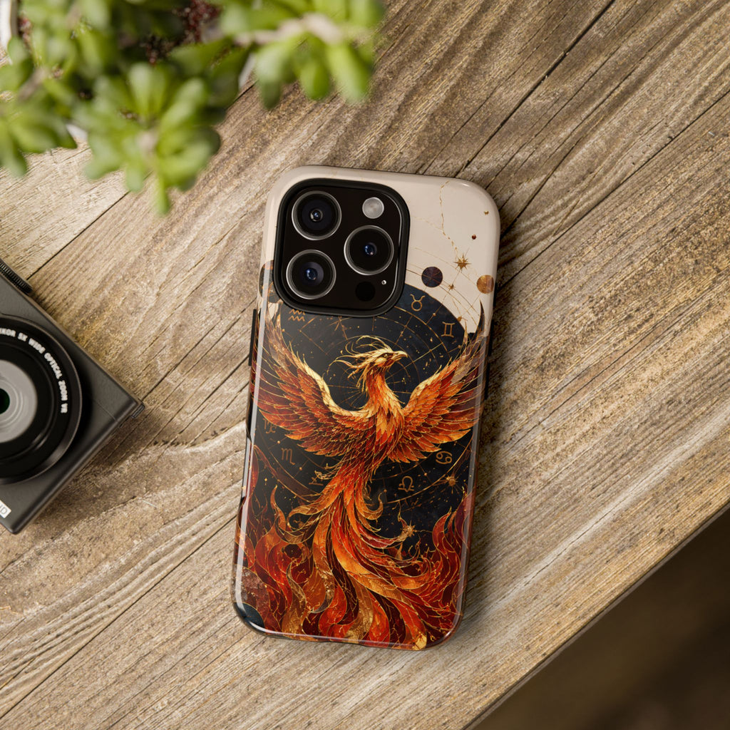 Phoenix iPhone Case | Celestial Fire Bird Case