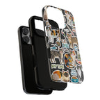 Cute Cats Sticker Tough iPhone Case