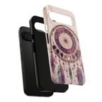 Dreamcatcher Google Pixel Phone Case | Boho Moon Phase Phone Case