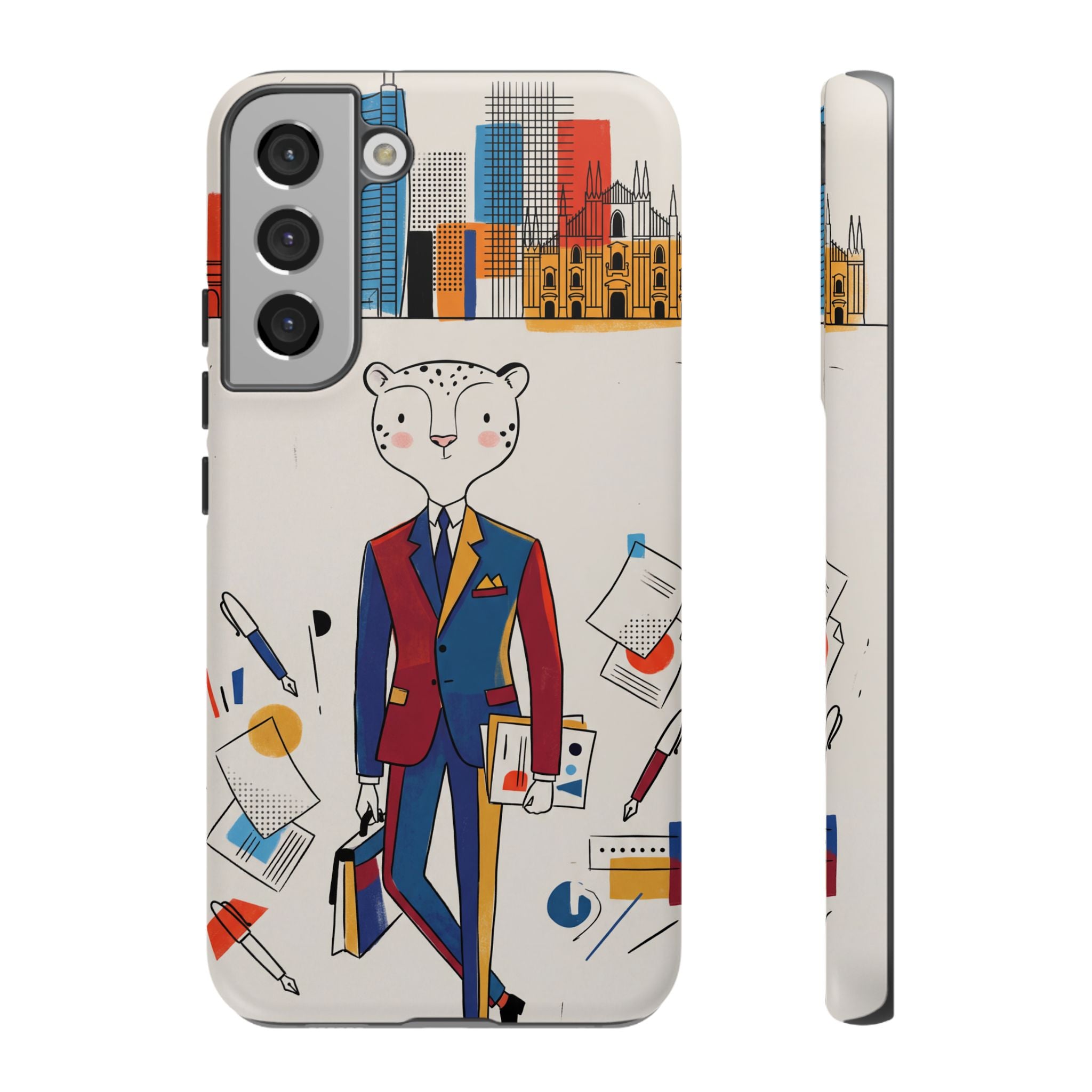 Leopard Executive Samsung Galaxy Phone Case