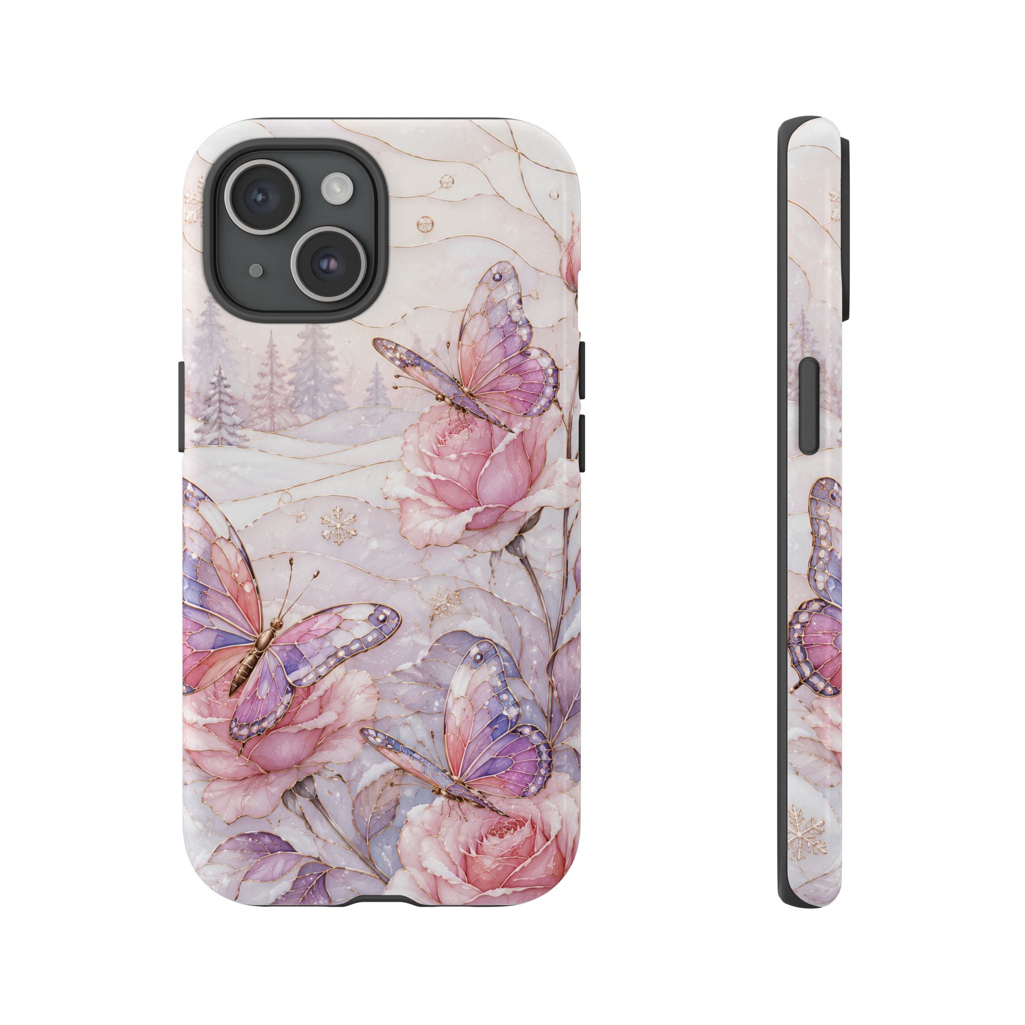 Butterfly Rose iPhone Case | Floral iPhone Case