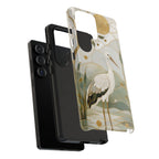 Heron Samsung Galaxy Phone Case | Coastal Bird Phone Case