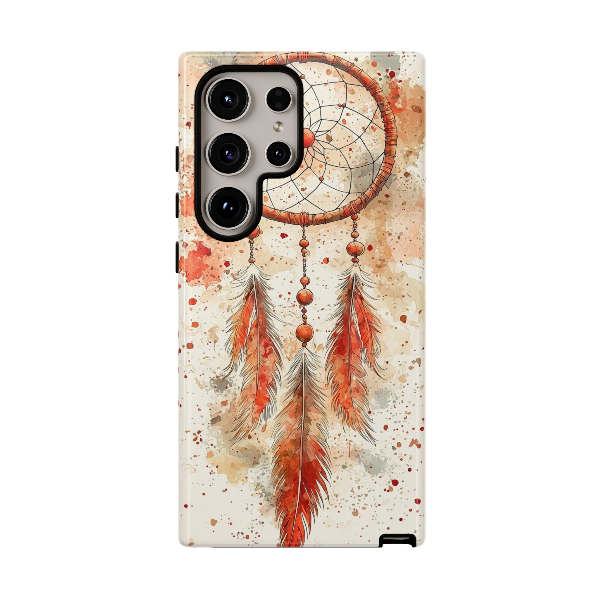 Dreamcatcher Tough Samsung Galaxy Case | Watercolour Feather