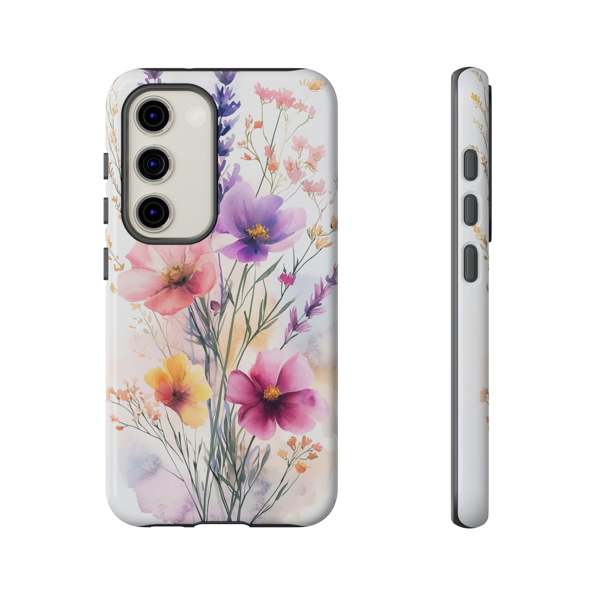 Floral Watercolour Samsung Galaxy Case | Pastel Bouquet