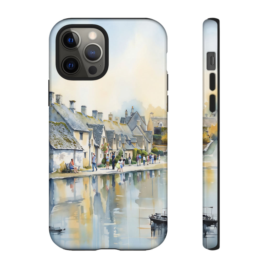 La custodia per iPhone Cotswolds Cottage | La custodia da viaggio dell'Inghilterra senza tempo