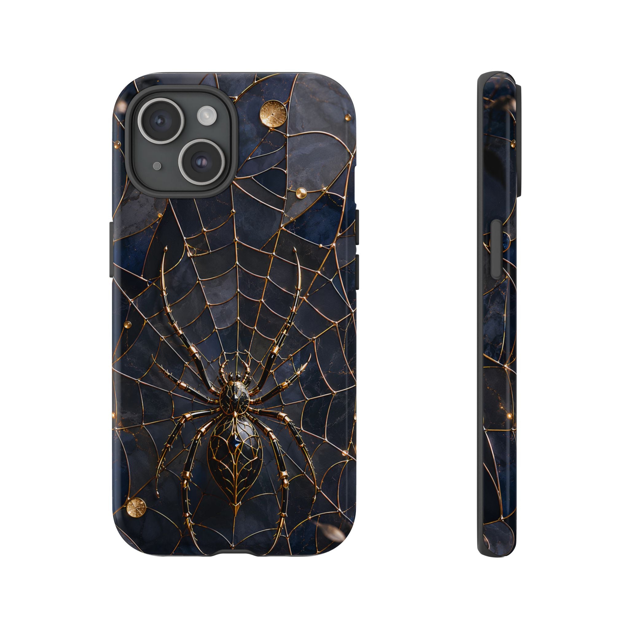 Gothic Spiderweb iPhone Case | Dark Academia Cover