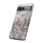 Stained Glass Wildflower Google Pixel Phone Case | Floral Meadow Phone Case