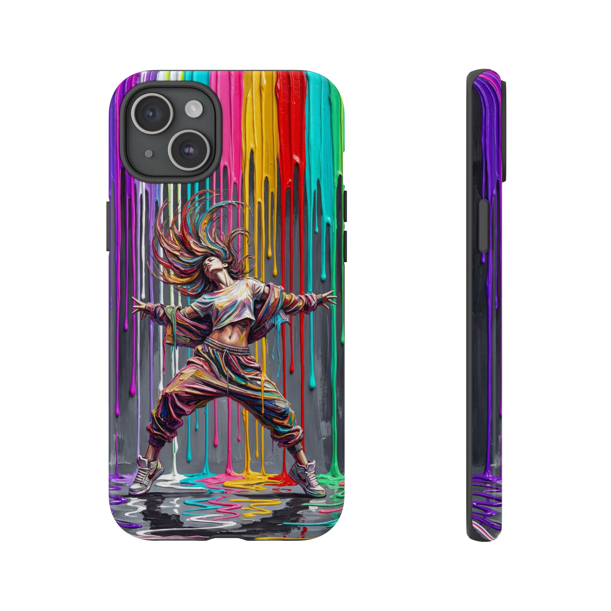 iPhone Case | Colorful Street Dance Drip Design