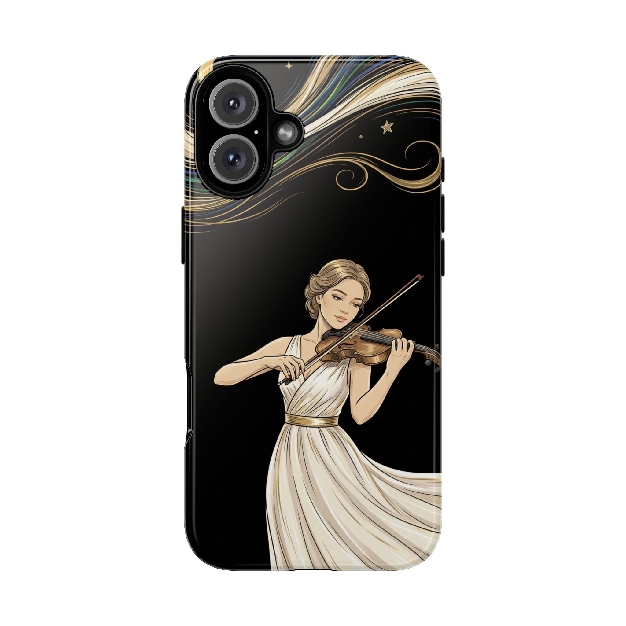 Violinist iPhone Case | Elegant Classical Musicist Design