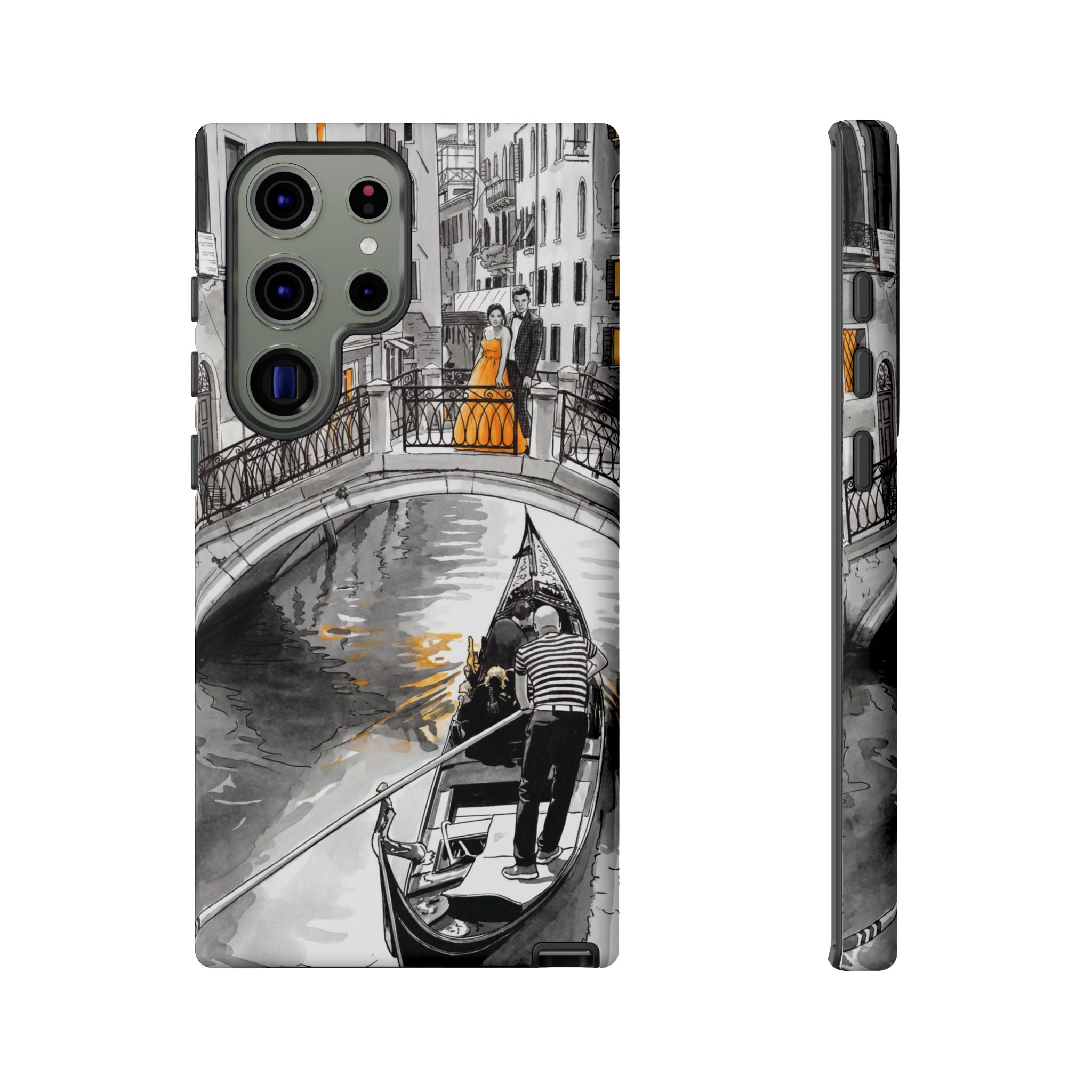Venice Gondola Samsung Galaxy Case | Romantic Canal Scene Protective Case