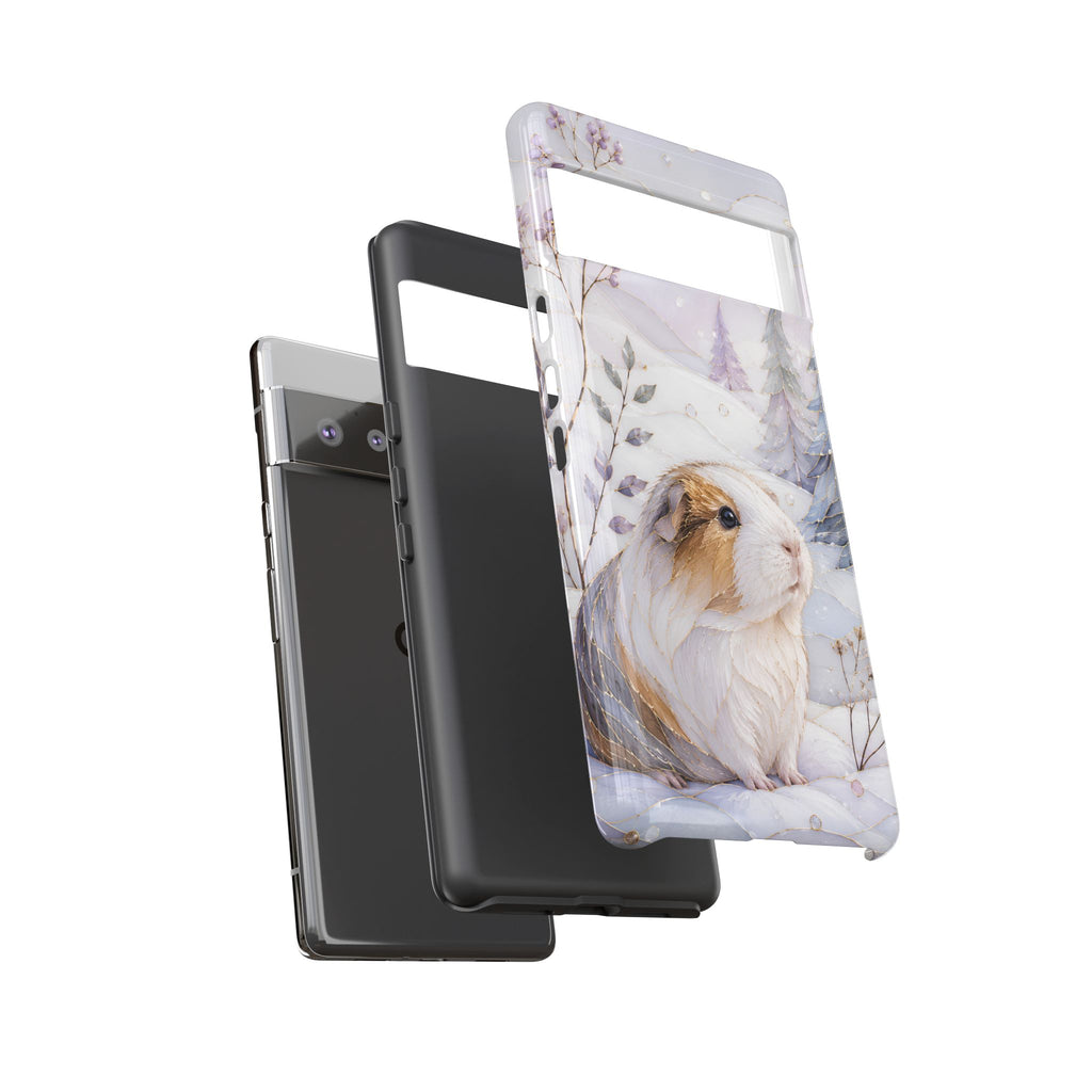 Guinea Pig Google Pixel Phone Case | Winter Guinea Pig Phone Case
