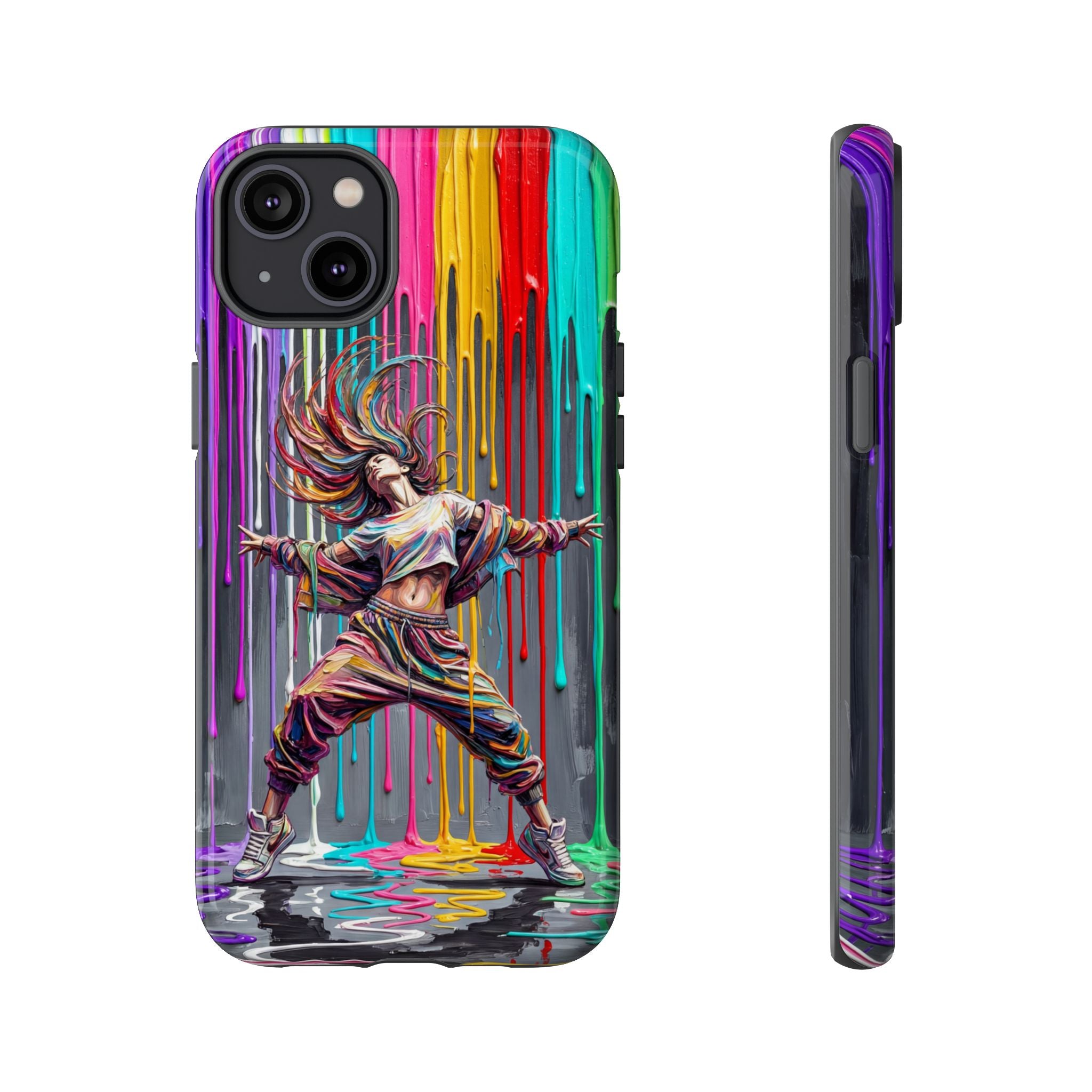 iPhone Case | Colorful Street Dance Drip Design