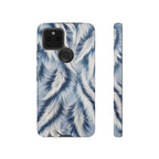 Blue Faux Fur Texture Protective Tough Google Pixel Case