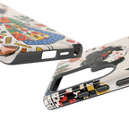 Whimsical Chef Kitchen Illustration Samsung Galaxy Phone Case