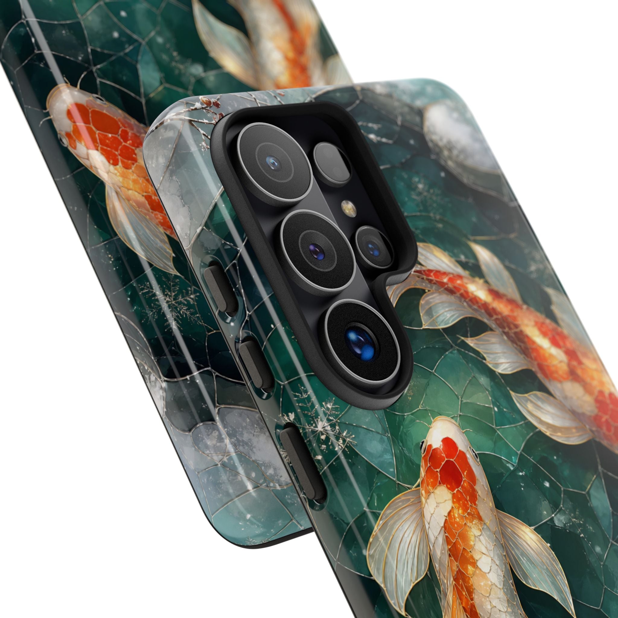 Koi Fish Samsung Galaxy Phone Case | Japanese Pond Phone Case