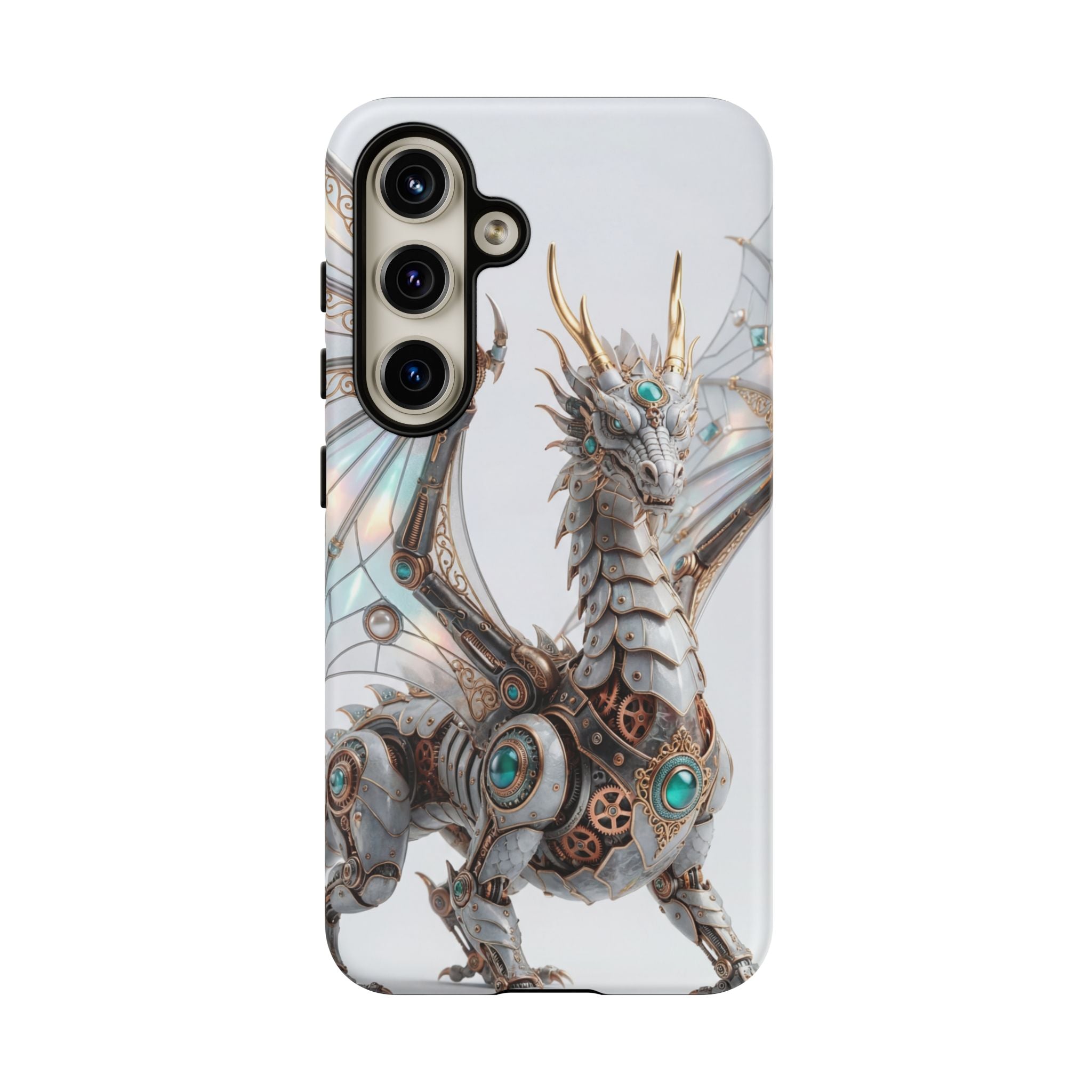 Steampunk Mechanical Dragon Samsung Galaxy Case — Fantasy Armor Protective Cover